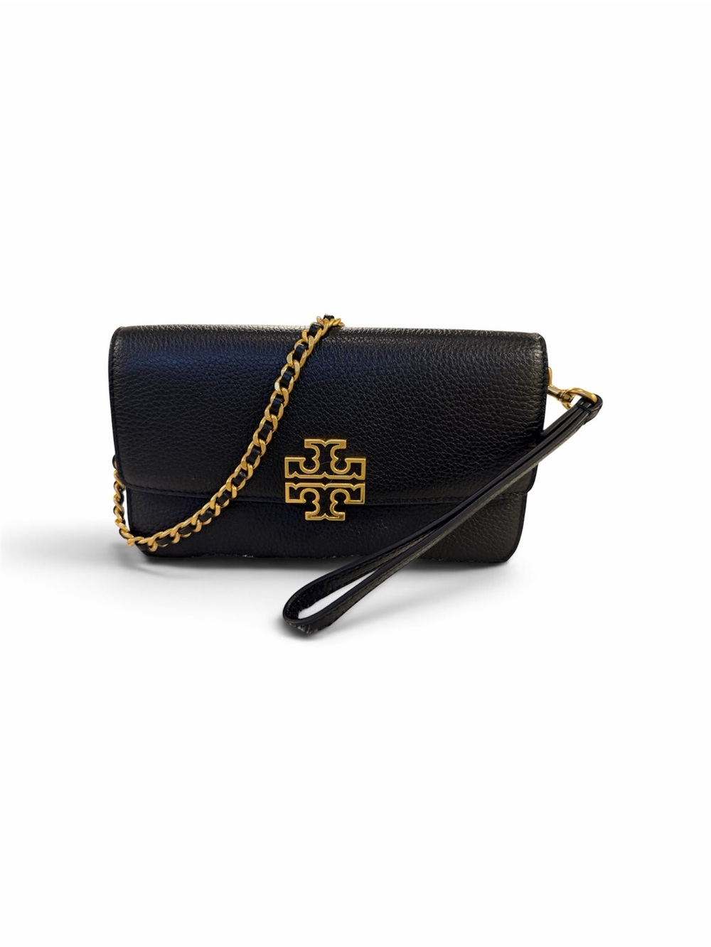 Tory Burch Britten Small Leather Convertible Crossbody